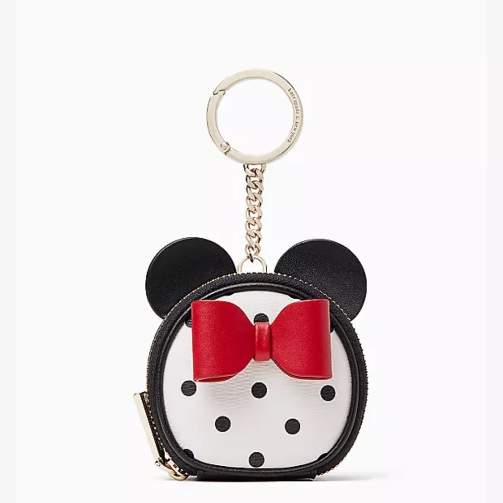 Kate Spade Minnie Mouse Coin Purse & Keychain 🎀